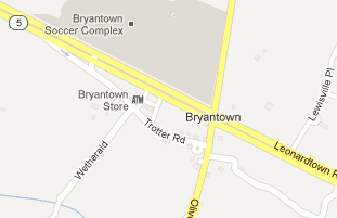 Carvell Woodworks Map