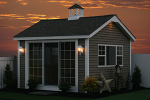 Vinyl Buildings Custom Shed